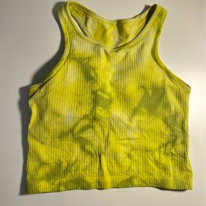 Lululemon Ebb to Street Cropped Racerback Size 8